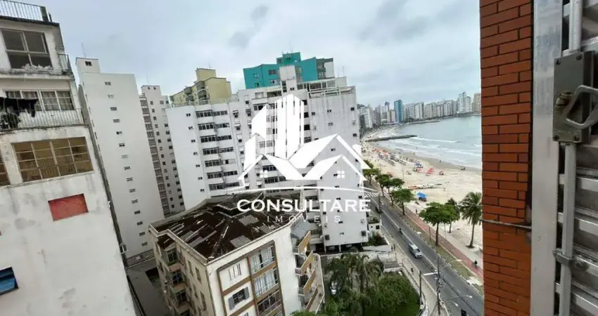 Aluga kitnet vista mar, próximo a orla da praia do gonzaguinha, são vicente/sp.