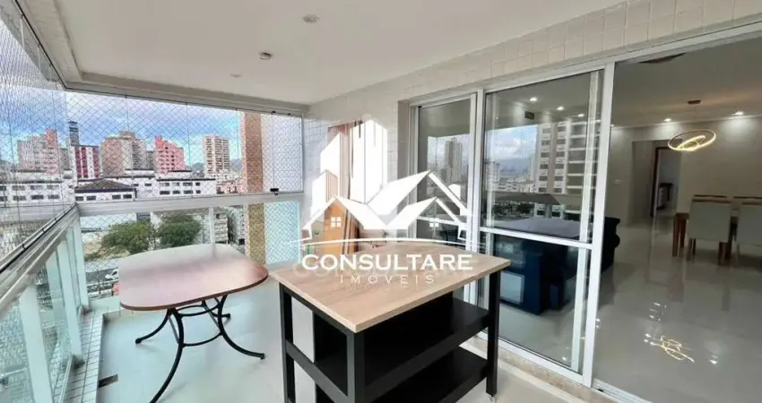 Apartamento venda 3 dormitórios, lazer completo , 2 vagas demarcadas, ponta da praia em santos