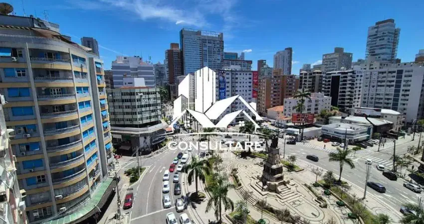 Apartamento 2 dorms - gonzaga - santos/sp - r$ 3.2 mil - cod.:5822