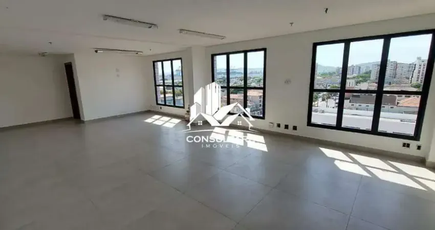 Sala comercial para alugar na Avenida Affonso Penna, Boqueirão, Santos