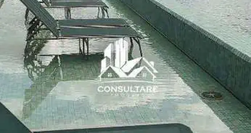 Lindo Apartamento 2 dormitórios, Mobiliado com Área de Lazer Completa - Aparecida/Santos - REF: 5952RM