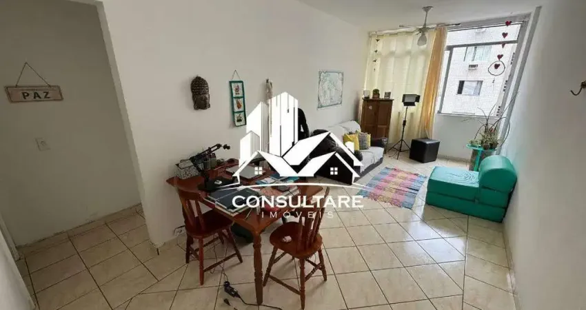 Apartamento à venda no Gonzaga, Santos – 2 dormitórios, suíte e vista para o mar