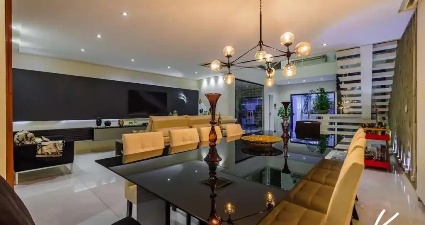 Vendo ou alugo luxuosa mansão triplex mobiliada com elevador localizada no riviera del sol