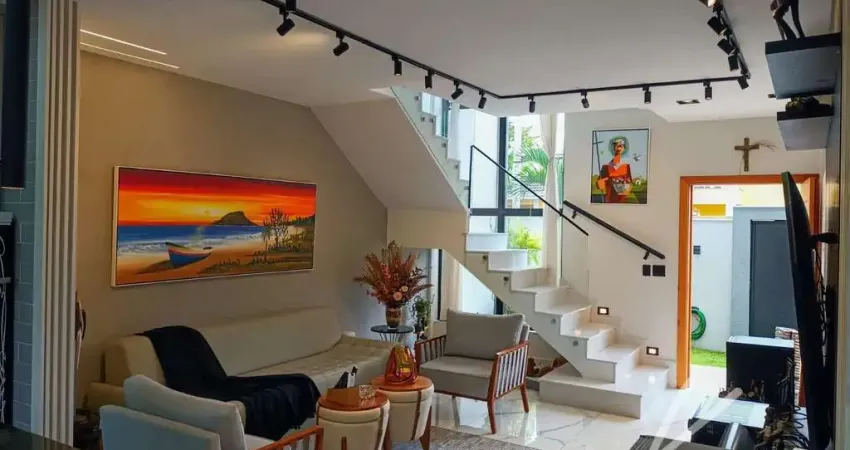 Oportunidade em vargem pequena - casa contemporânea e decorada 4quartos 3 suítes com rgi