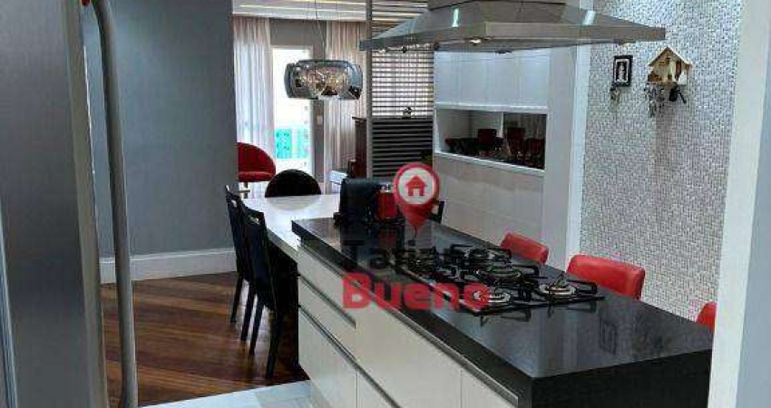 Apartamento com 2 dormitórios à venda, 130 m² por R$ 1.070.000 - Jardim Aquarius - São José dos Campos/SP