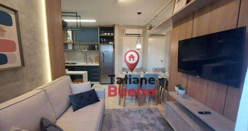 Apartamento com 2 dormitórios à venda, 52 m² por R$ 385.000 - Conjunto Residencial Flamboyant - São José dos Campos/SP