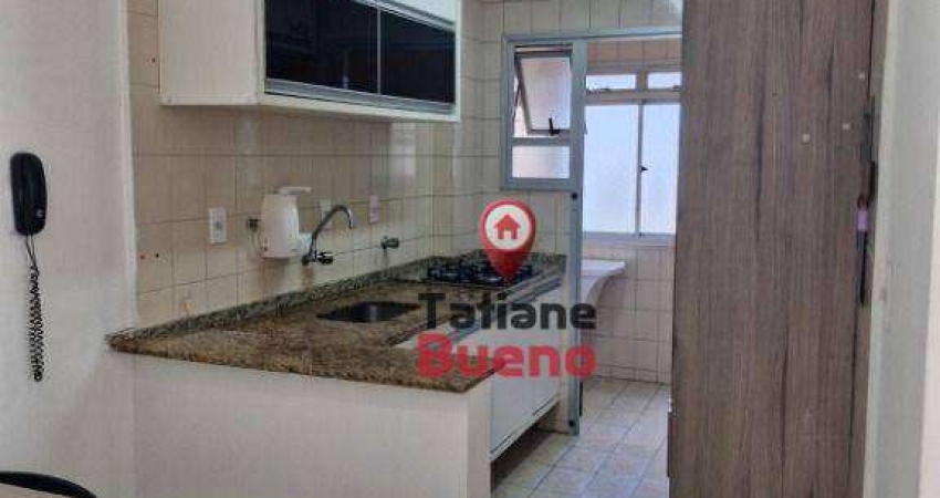 Apartamento com 3 dormitórios para alugar, 70 m² por R$ 3.905/mês - Jardim São Dimas - São José dos Campos/SP