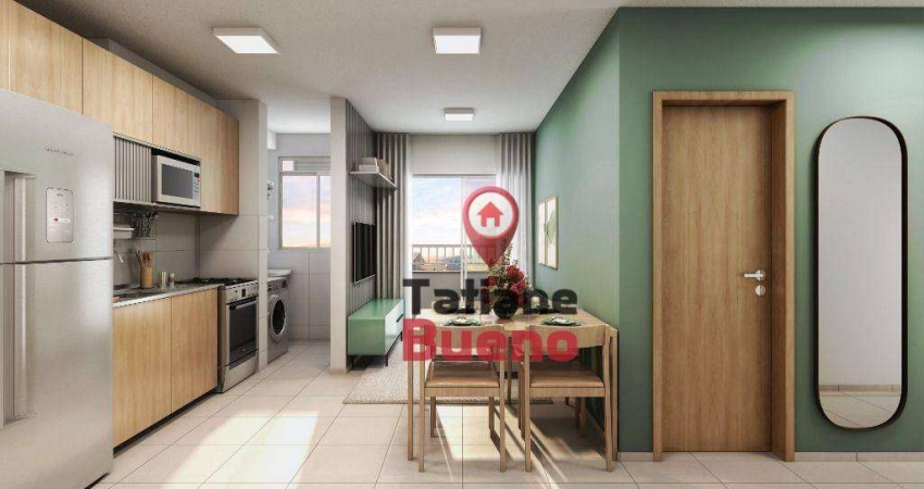 Apartamento com 2 dormitórios à venda, 36 m² por R$ 278.000,00 - Jardim Morumbi - São José dos Campos/SP