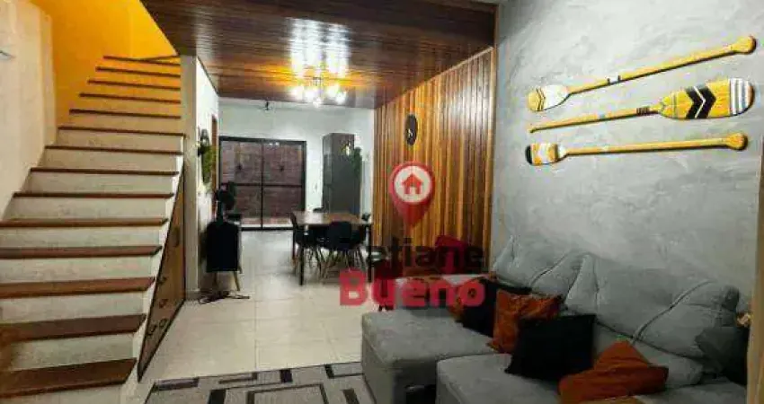 Casa com 2 dormitórios à venda, 90 m² por R$ 540.900,00 - Pontal de Santa Marina - Caraguatatuba/SP