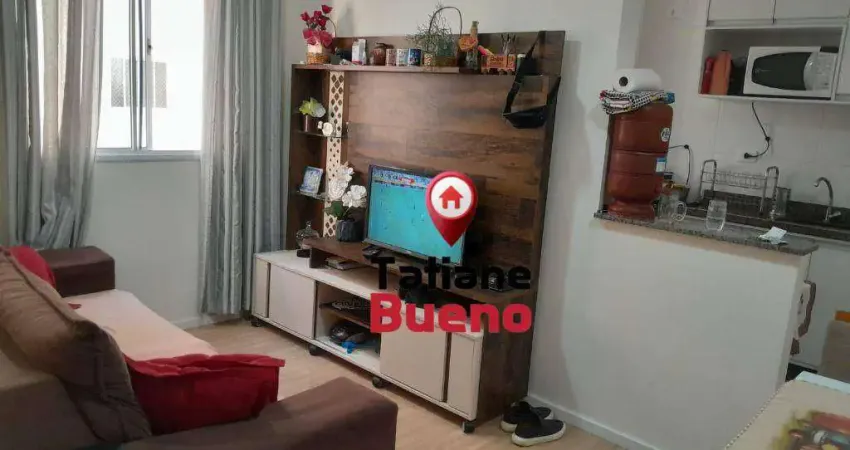 Apartamento com 2 dormitórios à venda, 46 m² por r$ 287.000,00 - vila iracema - são josé dos campos/sp