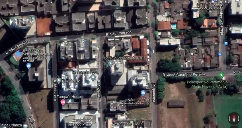 Terreno à venda na Rua Felisberto Carrijo, Patrimônio, Uberlândia