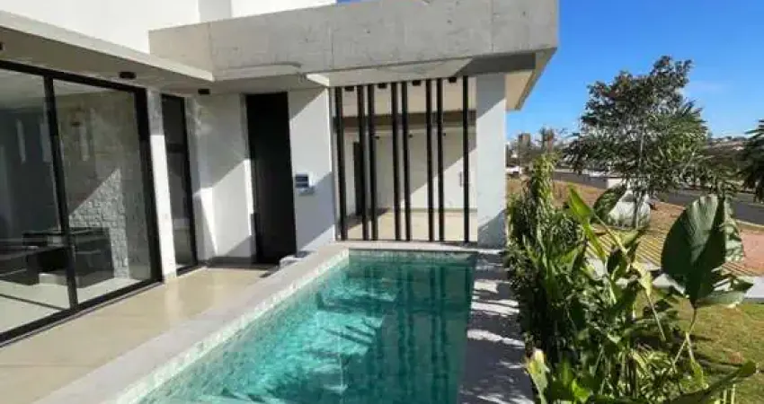 Casa em Condomínio para Venda em Uberlândia, Granja Marileusa, 4 dormitórios, 4 suítes, 1 banheiro, 3 vagas