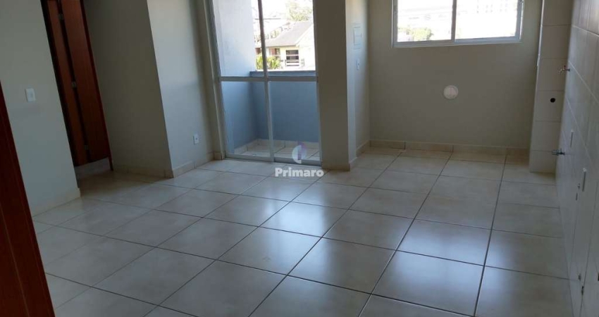 Apartamento de 2 quartos, sacada, 1 banheiro, 1 garagem