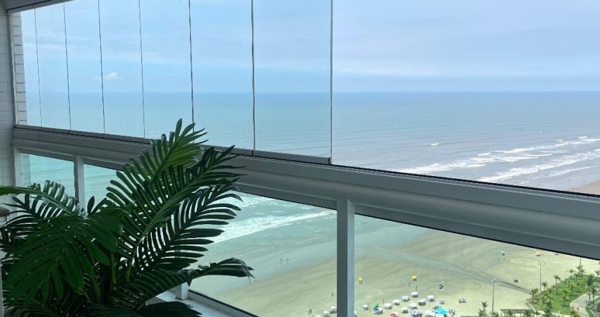 Lindo apartamento à venda, com vista para o mar, com 02 dormitórios (sendo 01 suíte), 02 vagas, Caiçara Praia Grande- SP.
