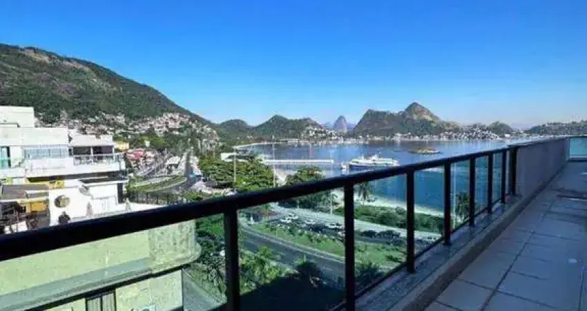 Cobertura com 4 dormitórios à venda, 240 m² por r$ 2.200.000,00 - charitas - niterói/rj