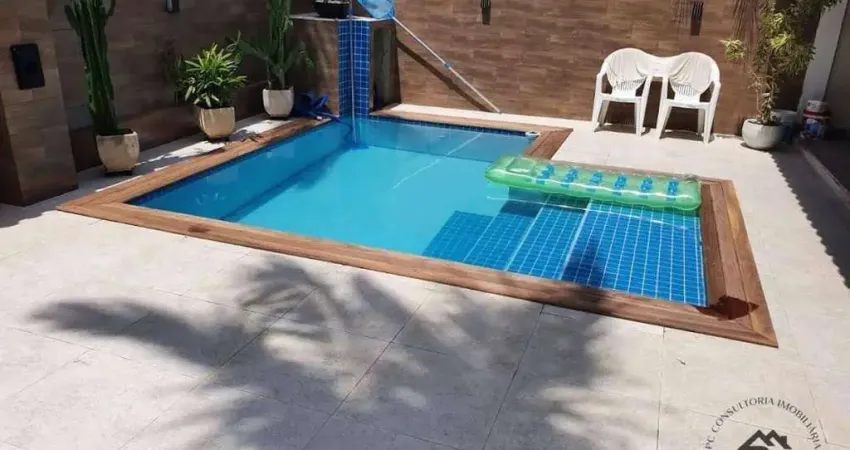 Casa em condomínio com 4 quartos, piscina, choperia à venda por r$ 1.000.000 - vargem grande - rio de janeiro/rj