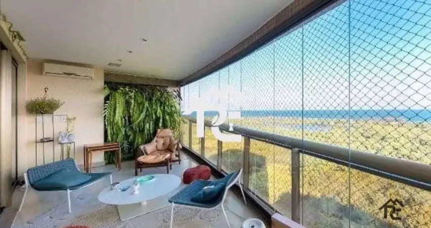 Apartamento com 3 quartos à venda, 262 m² por r$ 3.800.000 - barra da tijuca - rio de janeiro/rj