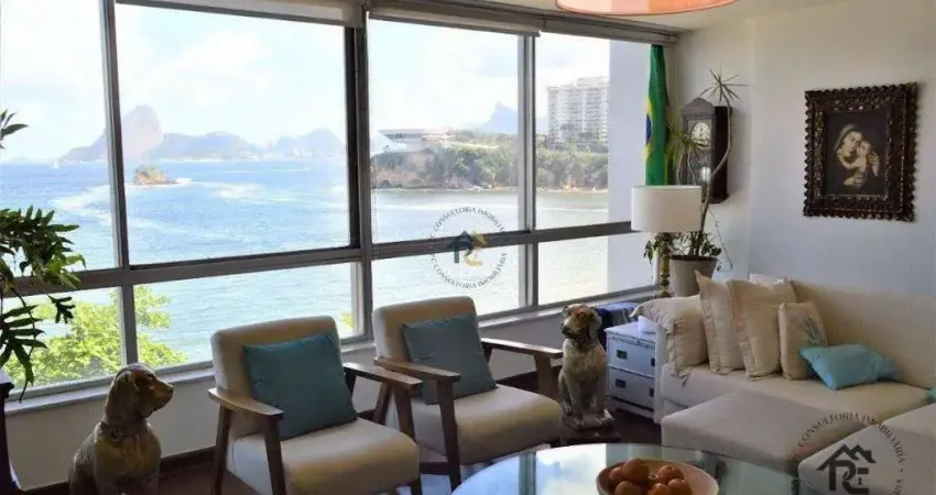 Apartamento com 4 dormitórios à venda, 220 m² por r$ 1.895.000,00 - ingá - niterói/rj