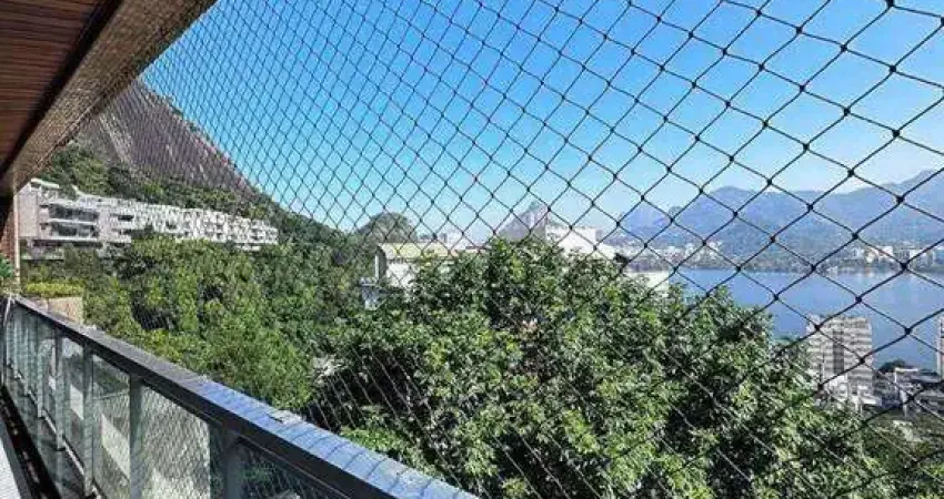 Apartamento com 4 quartos à venda, 282 m² por r$ 3.200.000 - lagoa - rio de janeiro/rj