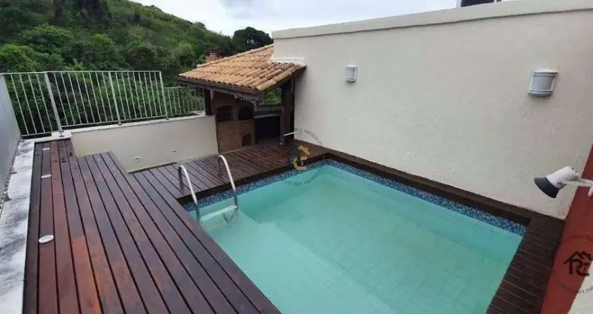 Cobertura com 3 quartos à venda, 200 m² por r$ 850.000 - ingá - niterói/rj