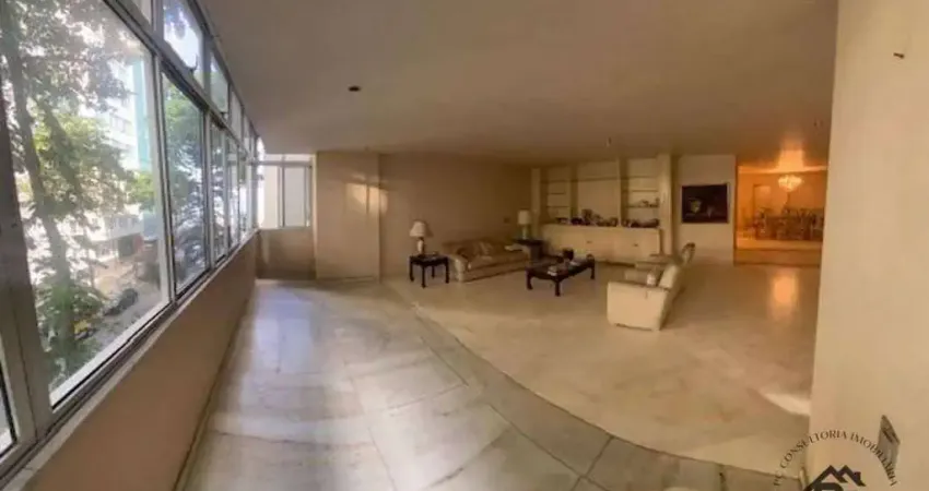 Apartamento com 4 dormitórios à venda, 305 m² por r$ 2.200.000,00 - copacabana - rio de janeiro/rj