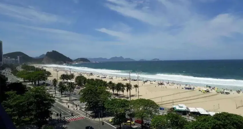 Copacabana - vista panorâmica da av. atlântica!! -deslumbrante! apartamento de frente  com 600 mtrs