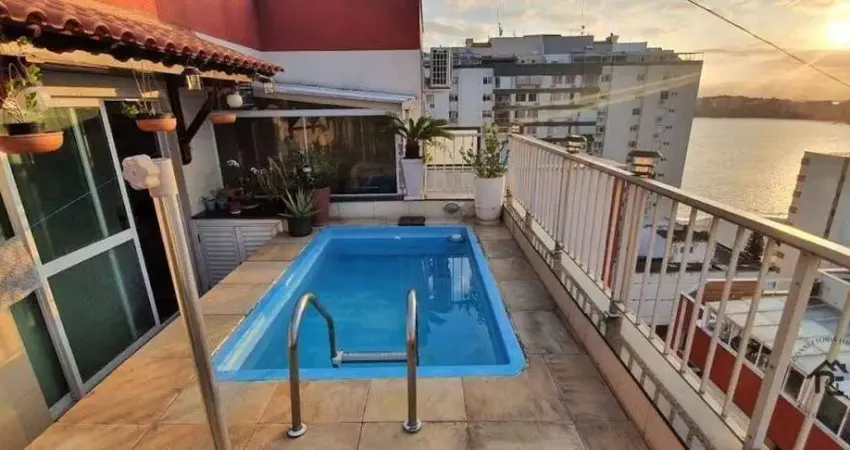 Cobertura com 3 dormitórios à venda, 220 m² por r$ 2.050.000,00 - icaraí - niterói/rj
