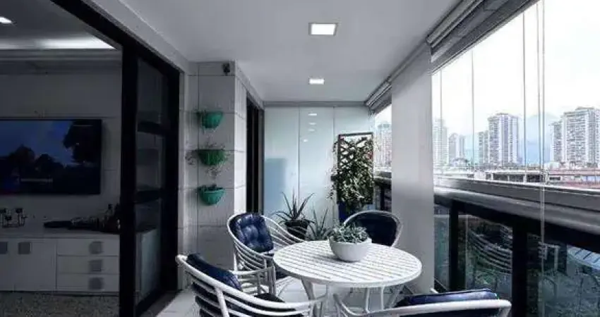 Apartamento com 3 dormitórios à venda, 126 m² por r$ 3.200.000,00 - barra da tijuca - rio de janeiro/rj