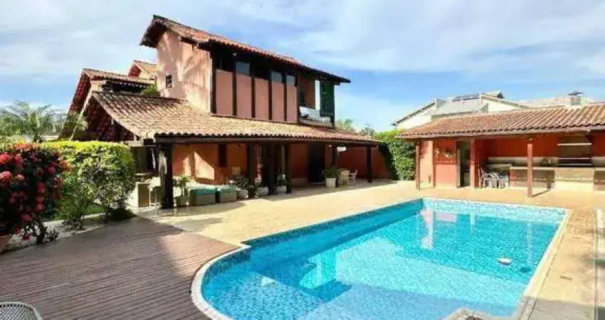 Casa com 4 dormitórios à venda, 612 m² por r$ 4.400.000 - barra da tijuca - rio de janeiro/rj