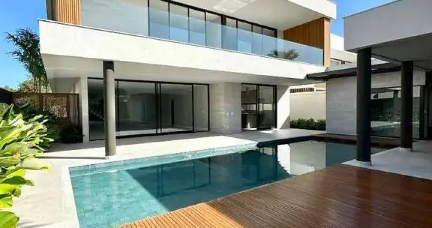 Casa com 4 quartos à venda, 840 m² por r$ 11.900.000 - barra da tijuca - rio de janeiro/rj