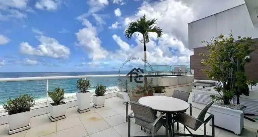 Venda-cobertura à venda - linear - na avenida atlântica, copacabana, rio de janeiro 4 quartos 531m²