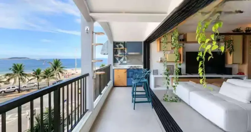 Venda - vieira souto!! apartamento de frente lateral vista mar com 215mtrs!