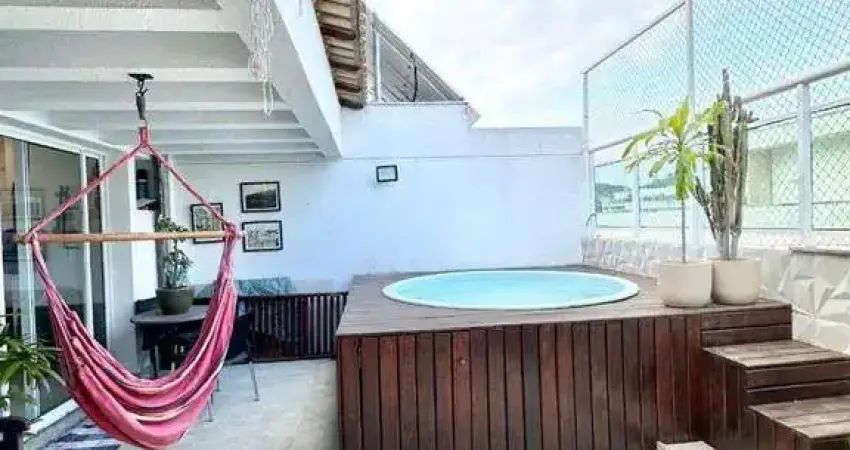 Cobertura com 3 quartos à venda, 160 m² por r$ 995.000 - santa rosa - niterói/rj