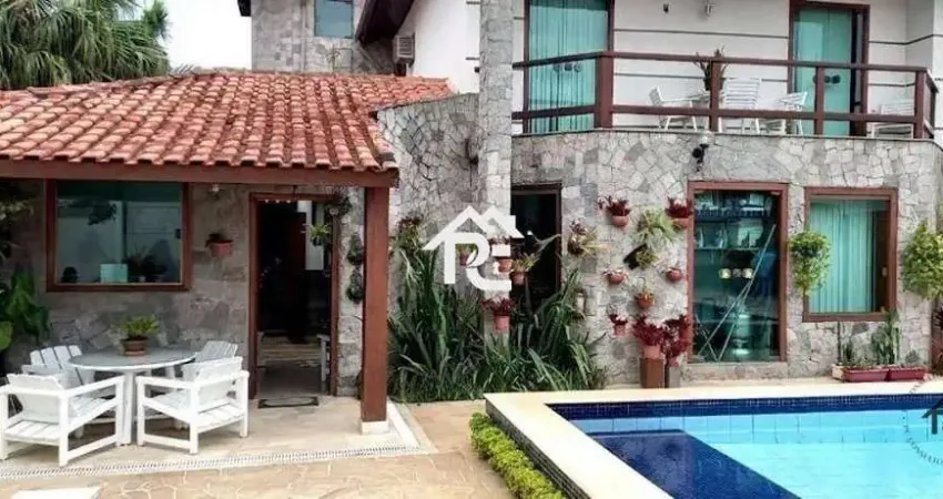 Casa com 4 quartos à venda, 580 m² por r$ 3.700.000 - camboinhas - niterói/rj