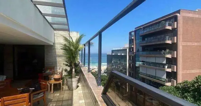 Cobertura linear com 3 quartos à venda, 418 m² por r$ 13.000.000 - ipanema - rio de janeiro/rj