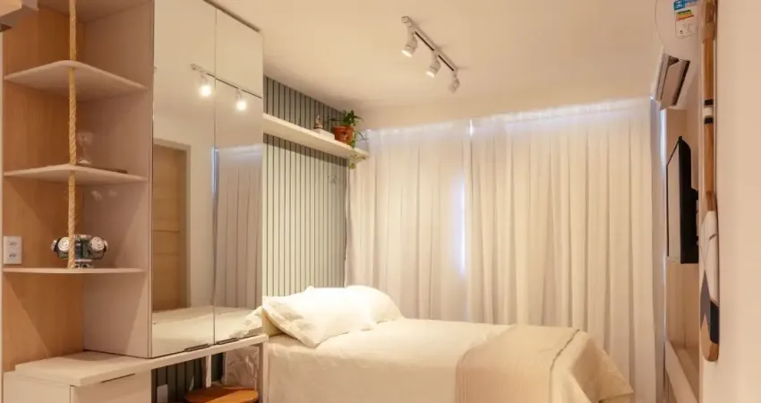 Lindo flat mobiliado, decorado e equipado, para locação anual no bessa