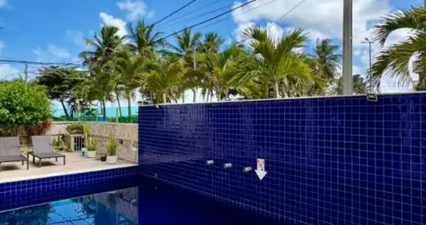 Flat beira-mar de intermares – vista mar definitiva!   30m² muito bem distribuídos  1º andar | posição sul – super ventilado