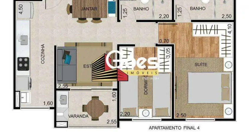 Residencial Mont Blanc - 2 dorms na Vila Bocaina em Mauá