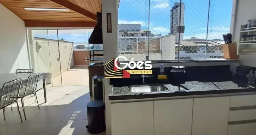 Cobertura mobiliada 110m² com vista livre e 2 vagas no Campestre – Santo André