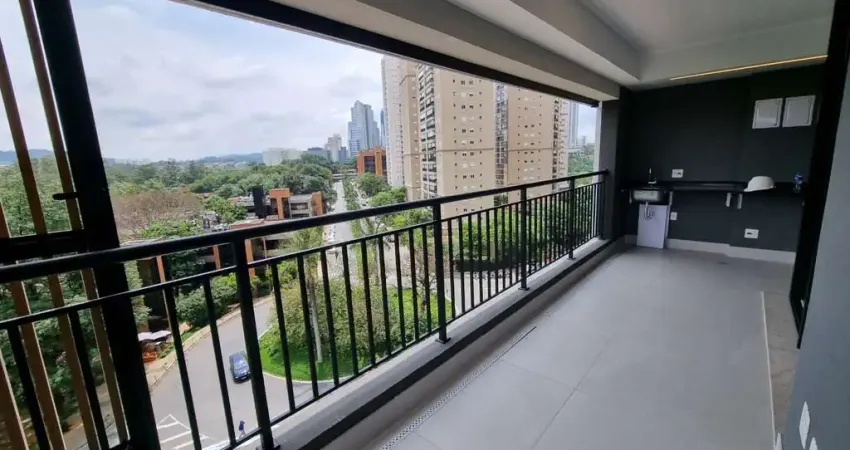 Belíssimo apartamento de 3 suítes com vista no green valey - alphaville