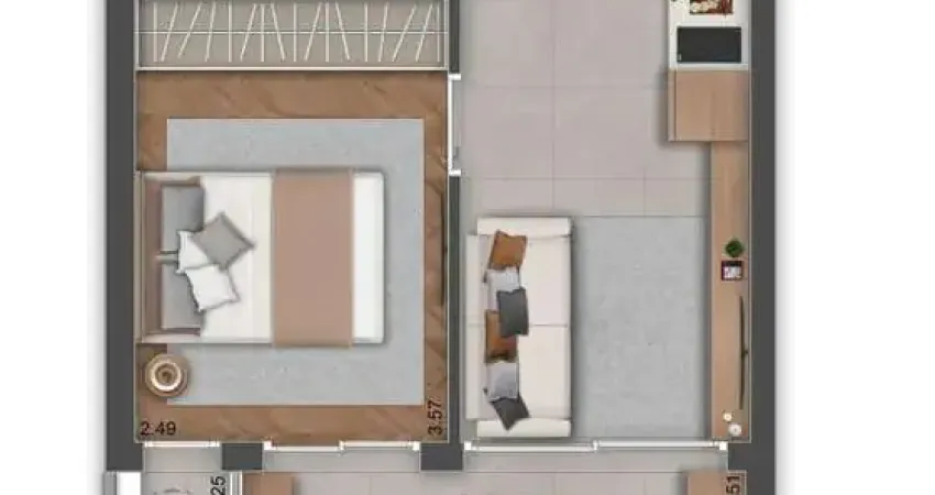 Apartamento com 1 quarto à venda na Rua Ministro Godói, 1213, Perdizes, São Paulo