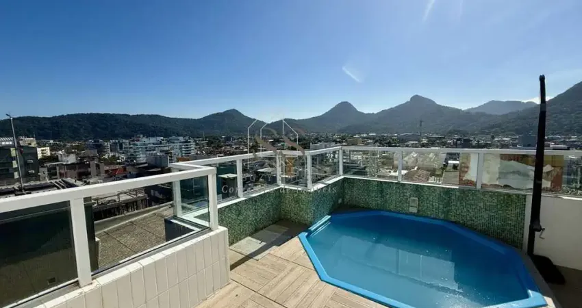 Cobertura duplex para venda em matinhos, caiobá, 2 dormitórios, 1 suíte, 2 banheiros, 2 vagas