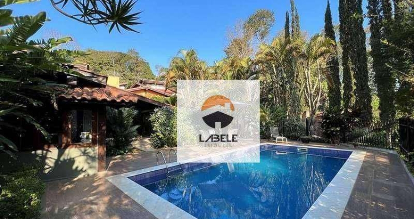 CASA - 4 DORMITÓRIOS - COND. CHACARA DOS LAGOS - GRANJA VIANA