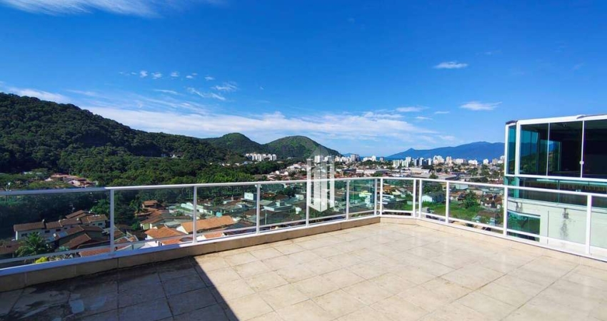 Apartamento Duplex com 3 dormitórios à venda, 166 m² por R$ 1.200.000,00 - Cidade Jardim - Caraguatatuba/SP
