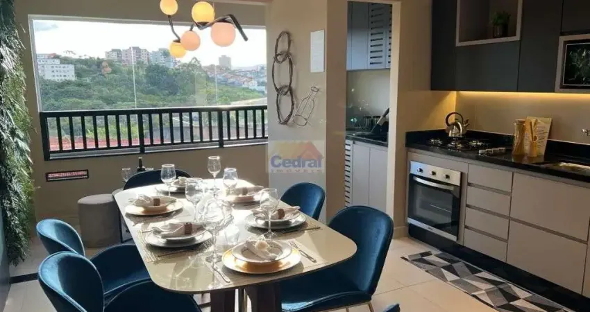 Apartamento com 2 dormitórios à venda, 67 m² - mogi moderno, mogi das cruzes/sp