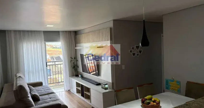 Apartamento 3 Dormitórios, 78m²  à venda Condomínio Spazio D'Italia - Vila Mogi Moderno, Mogi das Cruzes