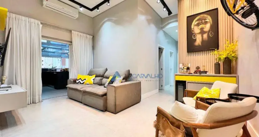 Apartamento garden com 3 dormitórios à venda, 219 m² por r$ 1.400.000,00 - campo grande - santos/sp