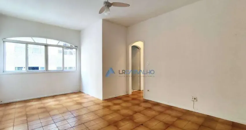 Apartamento com 2 dormitórios à venda, 100 m² por r$ 490.000,00 - ponta da praia - santos/sp
