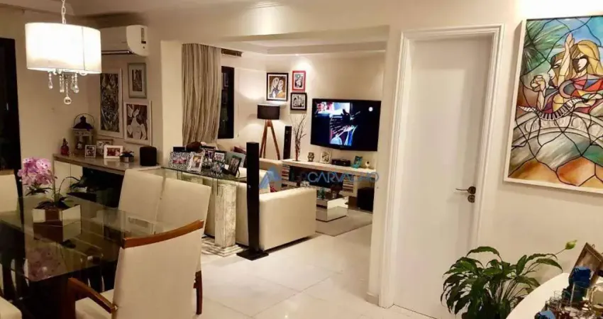 Apartamento com 2 dormitórios à venda, 116 m² por r$ 715.000,00 - campo grande - santos/sp