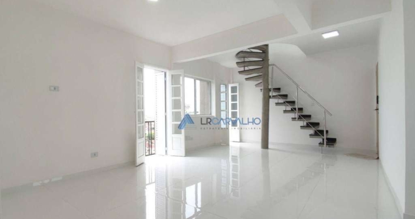 Cobertura com 2 dormitórios à venda, 149 m² por R$ 850.000,00 - Vila Belmiro - Santos/SP